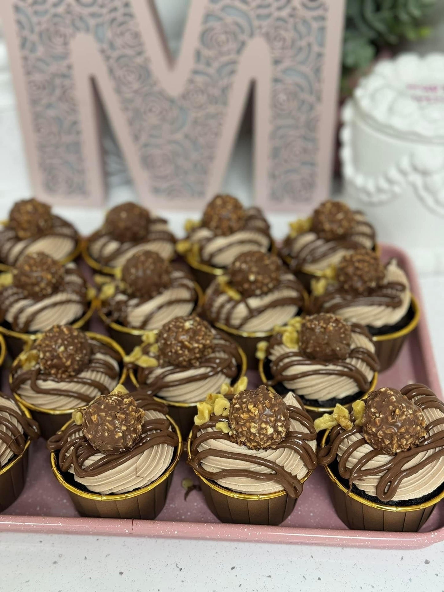 Ferrero Cupcakes